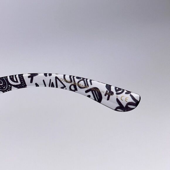 NEW D&G DG4396 33148G Black Gray Gradient Irregular Women Sunglasses - Picture 11 of 12